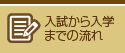 入試から入学までの流れ